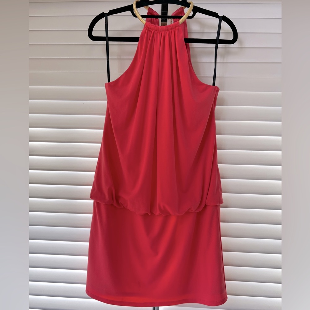 Red/Coral Cocktail Dress Size 6